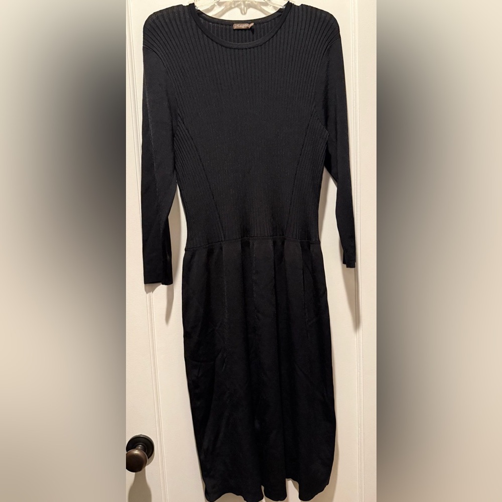 J. McLaughlin fit and flare stretchy dress